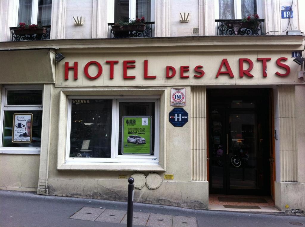 Hotel Des Arts Paryż Zewnętrze zdjęcie